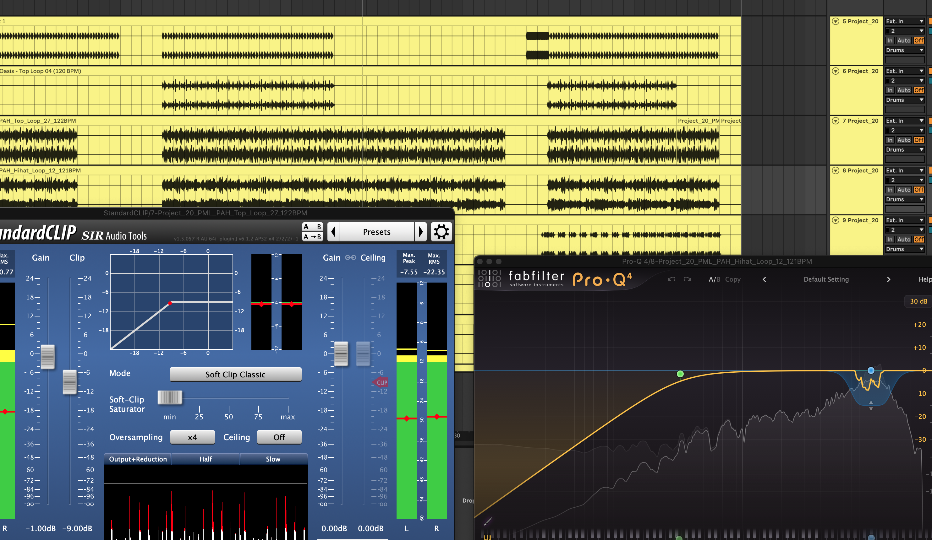 Digital Mixing Session